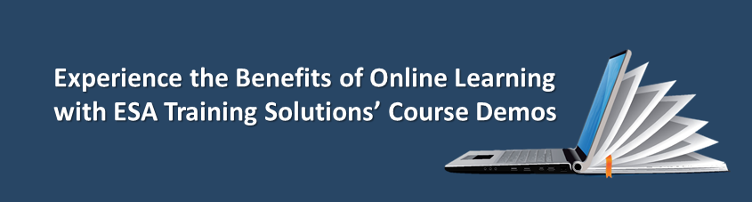 experience the benefits of online learning with course demos
