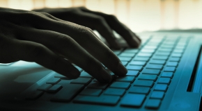 hands on keyboard